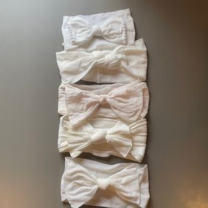 5 Baby Bling Bow Headbands